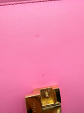 Load image into Gallery viewer, Gucci Mini Pink Sylvie crossbody on chain with ribbon