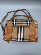 Load image into Gallery viewer, Burberry Nova Check Diaper / Carry on bag