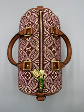 Load image into Gallery viewer, Louis Vuitton 1854 Red Canvas Speedy 25 Bandouliere with strap