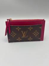 Load image into Gallery viewer, Louis Vuitton discontinued card wallet with pink