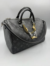 Load image into Gallery viewer, Louis Vuitton Soft Speedy 30 Eclipse monogram with strap