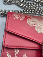 Load image into Gallery viewer, Gucci Mini Dionysus Red painted crossbody on chain