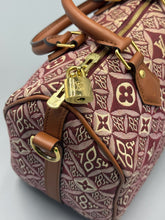 Load image into Gallery viewer, Louis Vuitton 1854 Red Canvas Speedy 25 Bandouliere with strap