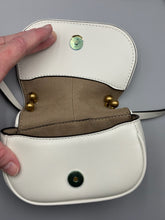 Load image into Gallery viewer, Fendi White Leather C'Mon Nano shoulder / belt / crossbody bag