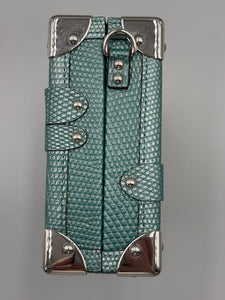 Louis Vuitton exotic Petite Malle trunk crossbody lizard