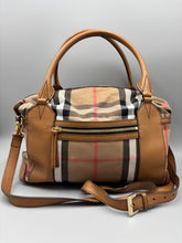 Load image into Gallery viewer, Burberry Nova Check Diaper / Carry on bag