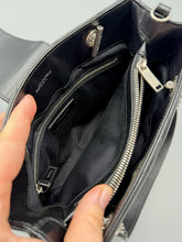 Load image into Gallery viewer, YSL Chevron Black top handle with strap