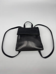 Chanel All leather Too handle Backpack