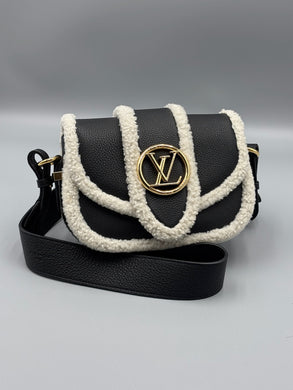 Louis Vuitton shearling pont neuf crossbody