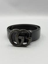 Load image into Gallery viewer, Gucci GG Black Marmont black leather - size 105/42