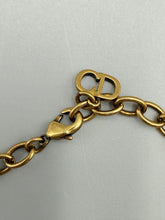 Load image into Gallery viewer, Christian Dior faux pearl and crystal charm bracelet