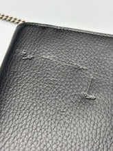 Load image into Gallery viewer, Gucci Black leather Super mini Dionysus crossbody on chain