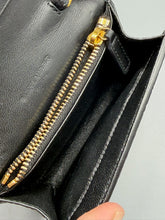 Load image into Gallery viewer, Saint Laurent Croc embossed card case on chain