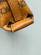 Load image into Gallery viewer, MCM Mini top handle tote with strap