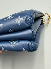 Load image into Gallery viewer, Louis Vuitton Coussin PM blue denim monogram with straps
