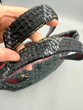 Load image into Gallery viewer, Chanel Tweed Ligne Cambon tote with pink interior