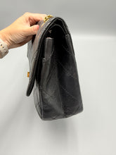 Load image into Gallery viewer, Chanel 2011 Black Quilted Calfskin 2.55 Reissue flap bag