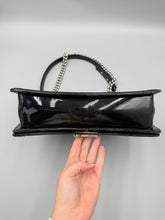 Load image into Gallery viewer, Chanel Black Patent Leather Large Boy bag
