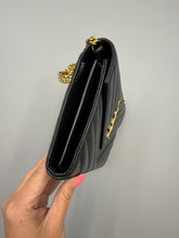 Load image into Gallery viewer, Saint Laurent Cassondre Classic Monogram Medium Chain Wallet