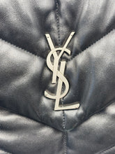 Load image into Gallery viewer, YSL Saint Laurent Medium LouLou Black puffer bag