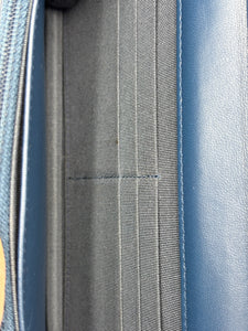 Chanel CC Navy Blue Lambskin Wallet on Chain crossbody