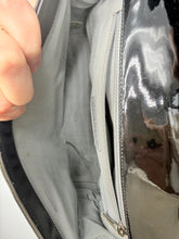 Load image into Gallery viewer, Chanel Black Patent Leather Large Boy bag