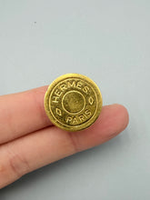 Load image into Gallery viewer, Hermes Clip on gold earrings