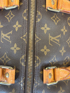 Louis Vuitton Keepall 55 Bandouliere bag with non braned strap