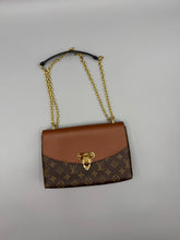 Load image into Gallery viewer, Louis Vuitton Saint placide monogram with caramel and chain