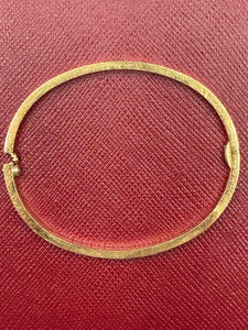 Cartier 18k yellow gold Small Love Bracelet - size 15