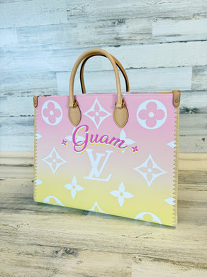 Louis Vuitton On the Go GM By the Pool monogram Guam bag