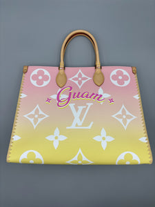 Louis Vuitton On the Go GM By the Pool monogram Guam bag