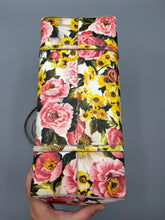 Load image into Gallery viewer, Dolce and Gabbana Miss Escape Open Tote Printed Saffiano Leather with matching pouch