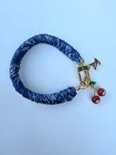 Load image into Gallery viewer, Louis Vuitton x Takashi Murakami Tressage denim bracelet