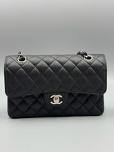 Load image into Gallery viewer, Chanel Black Double Flap Small Quilted Caviar bag