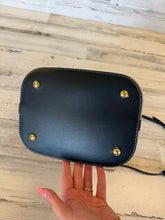 Load image into Gallery viewer, Burberry London canvas bucket bag with strap
