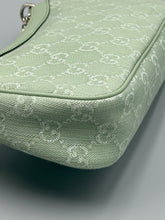 Load image into Gallery viewer, Gucci Green GG canvas Ophidia on chain crossbody