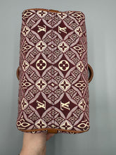 Load image into Gallery viewer, Louis Vuitton 1854 Red Canvas Speedy 25 Bandouliere with strap