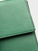 Load image into Gallery viewer, Gucci Green Leather Medium Dionysus Bamboo Top Handle Bag