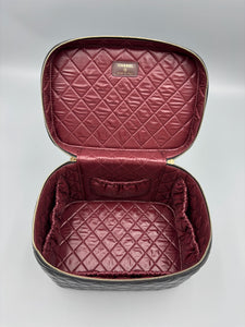 Chanel Caviar Quilted Large Vanity Pouch Black