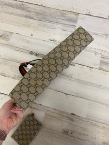 Gucci Vintage GG Plus web tote with pouch