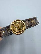Load image into Gallery viewer, Louis Vuitton LV Circle wrap bracelet monogram with red - small