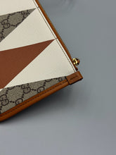 Load image into Gallery viewer, Gucci Rhombus gg print wristlet pouch
