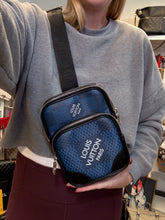 Load image into Gallery viewer, Louis Vuitton Lmt Ed Amazone damier graphite sling bag