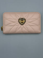 Load image into Gallery viewer, Dolce and Gabbana Devotion pink wallet zippy