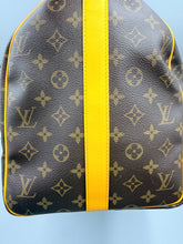 Load image into Gallery viewer, Louis Vuitton Keepall 50 Bandouliere Safran monogram with strap