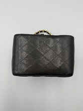 Load image into Gallery viewer, Chanel 22S Caviar Quilted Black Mini Bucket Crossbody Bag
