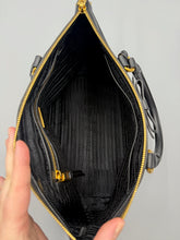 Load image into Gallery viewer, Prada Logo Jaquard Canvas tote with strap