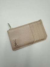 Load image into Gallery viewer, YSL grey card holder long