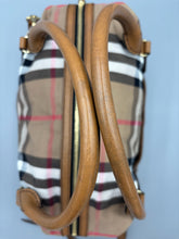 Load image into Gallery viewer, Burberry Nova Check Diaper / Carry on bag